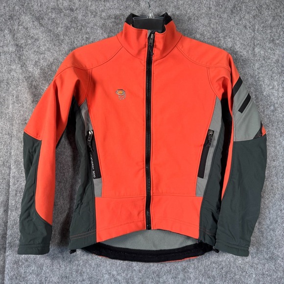 Vtg Mountain Hardwear Gore Windstopper Jacket Womens Sz 4 Outdoor Gorpcore - Picture 1 of 14